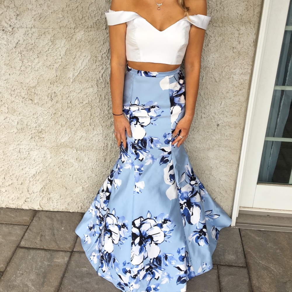 Two Piece Prom Dress